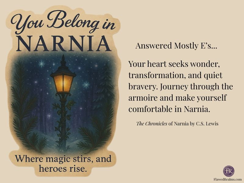 You Belong in Narnia